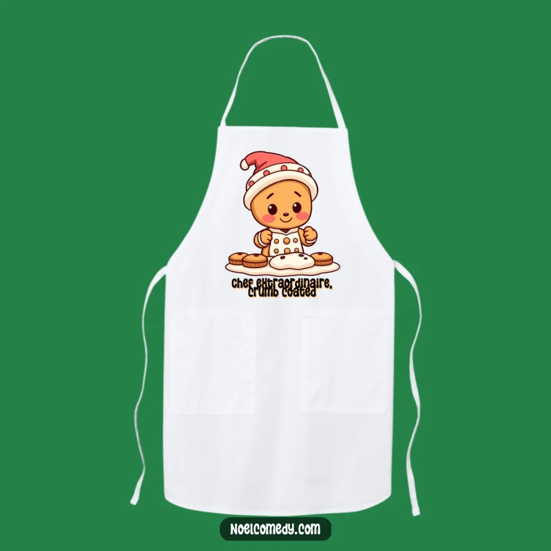 Funny Gingerbread Baker Apron: Cook Up Sweet Laughs with Hilarious Style