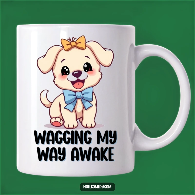 Funny Bouncing Puppy Mug - Hilarious Dog Lover Gift for Enthusiasts