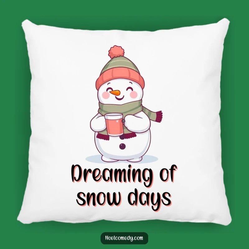 Funny Snowman Pillow: Cozy up with this delightful winter character, a perfect funny holiday gift.