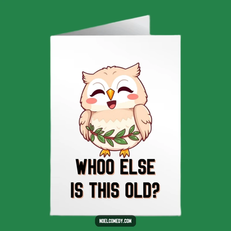 Free Printable Birthday Card: Joyful Owl's Birthday Hoot - Festive Downloadable Gift