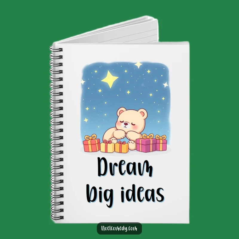 Funny Bear Cub Dream Notebook: Starry Journal for Sleepy Gift Ideas