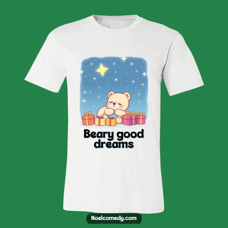 Funny Bear Cub Dream T-Shirt: Sleepy Present Lover Tee Gift